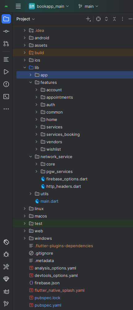 Project Folder Structure