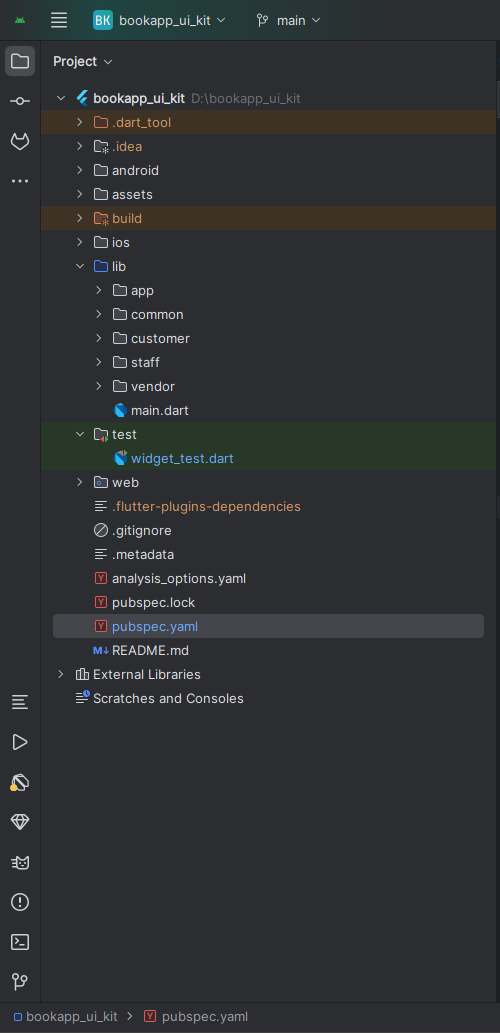 Project Folder Structure