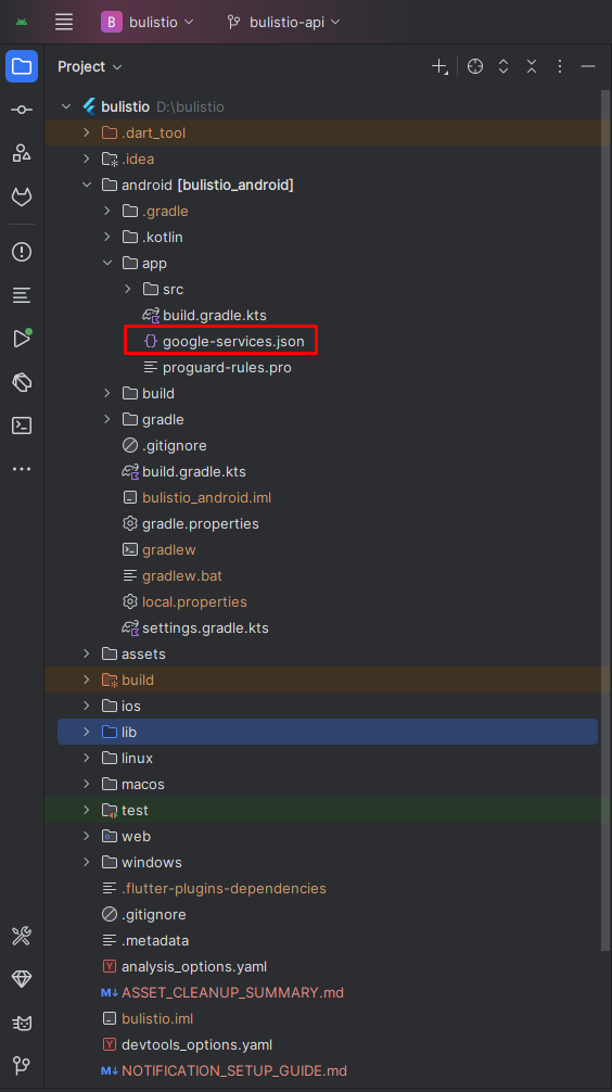 Firebase Android Configuration