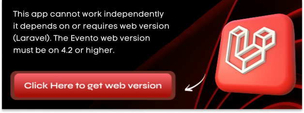 Evento Organizer Mobile App - Multivendor Event Management App for Event Organizers (Flutter)